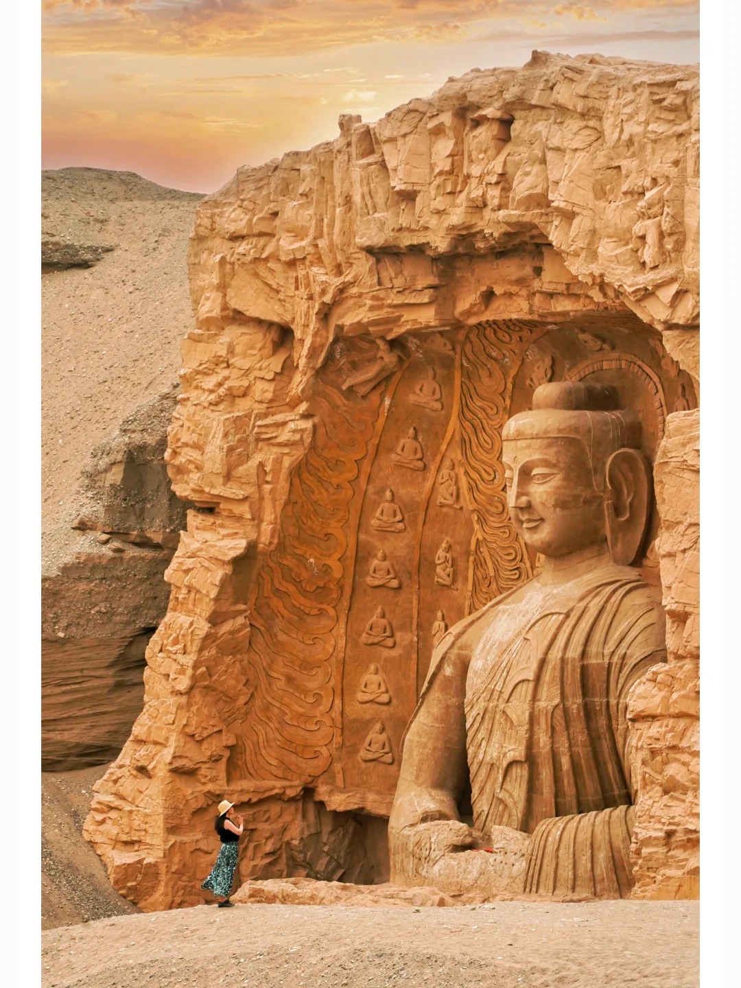 为了这16张图，我重走了一次河西走廊......_1_兜兜里de漫漫_荒漠-河西走廊-来自52tours 我爱旅游网